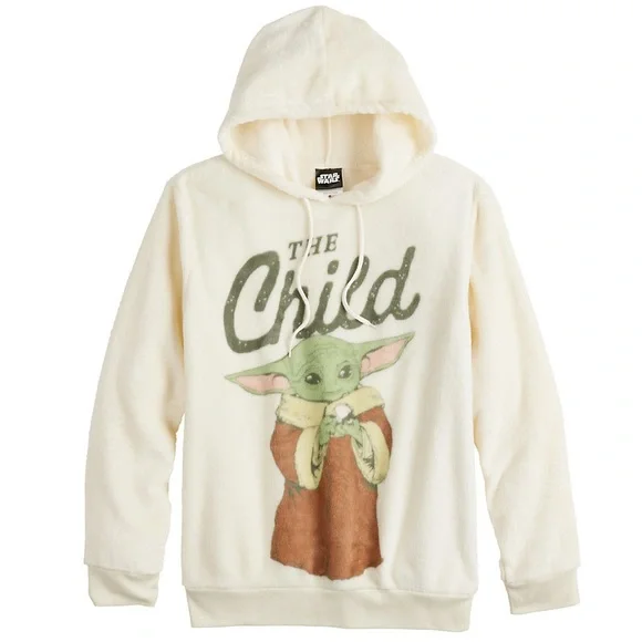 Juniors' Star Wars Grogu The Child Hoodie - Picture 3 of 3